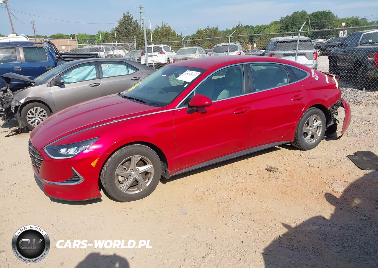 2022 Hyundai Sonata Se VIN:5NPEG4JA9NH144012 - 2