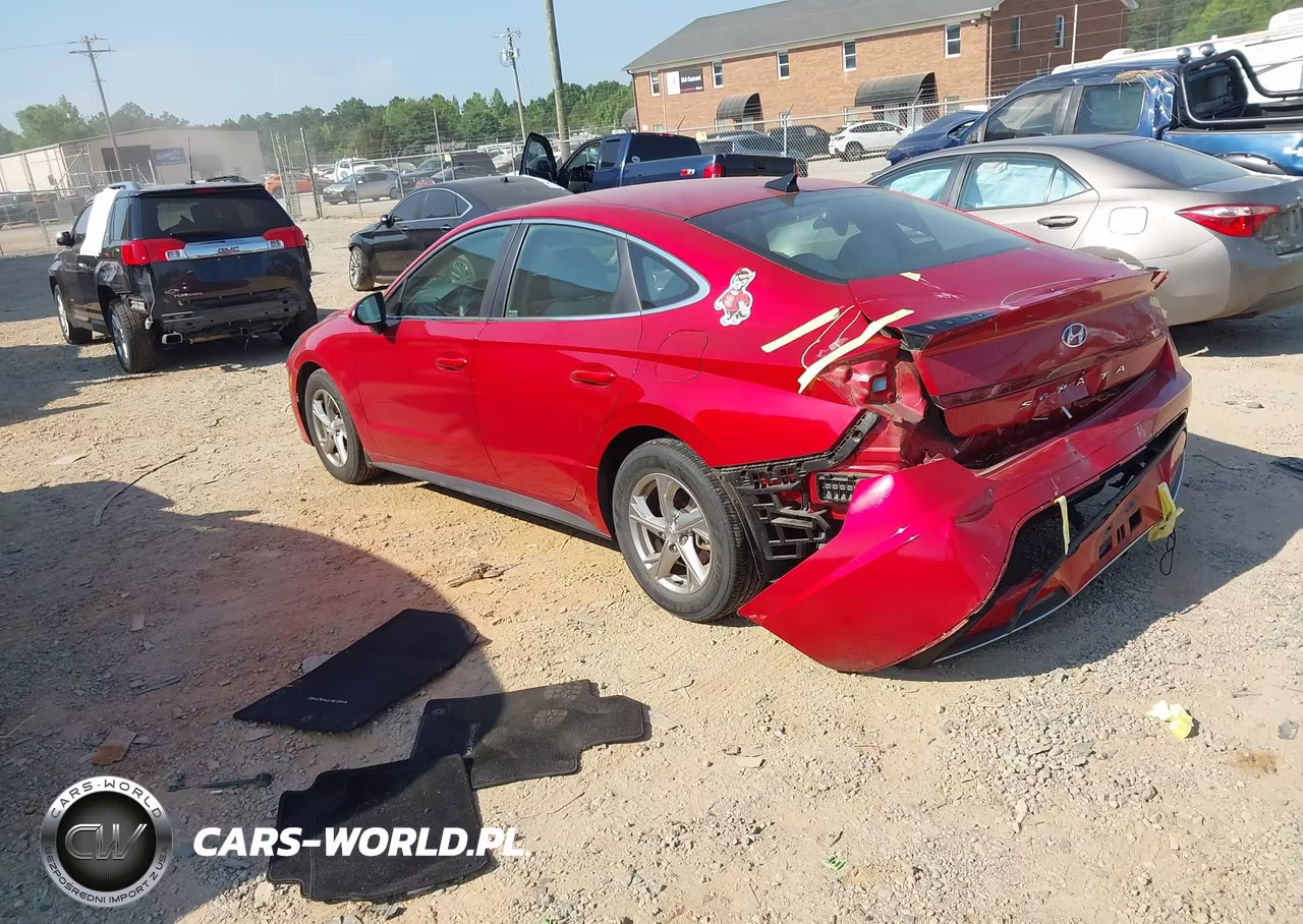 2022 Hyundai Sonata Se VIN:5NPEG4JA9NH144012 - 3