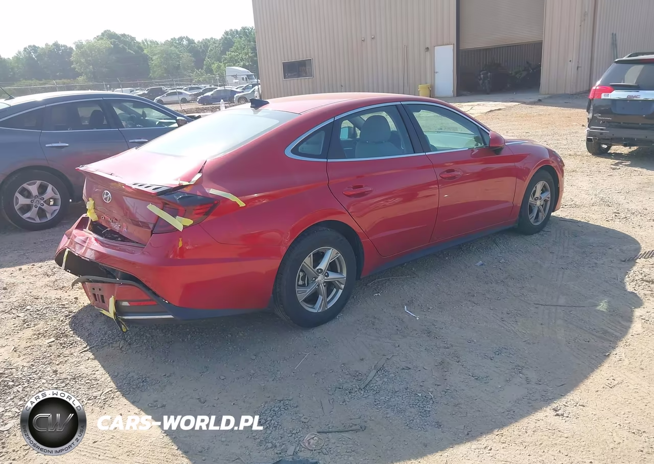 2022 Hyundai Sonata Se VIN:5NPEG4JA9NH144012 - 4