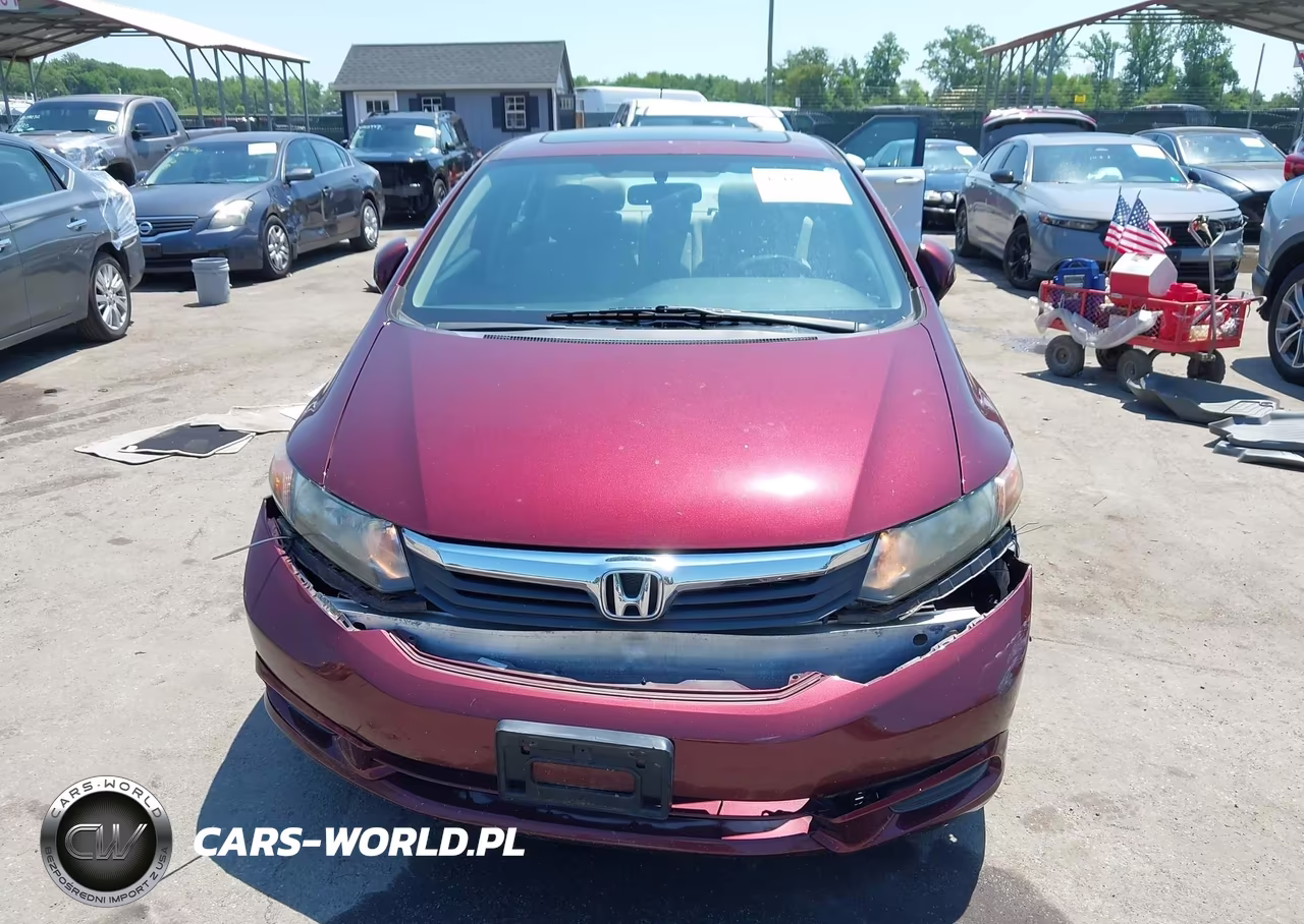 2012 Honda Civic Ex VIN:2HGFB2F87CH509016 - 12