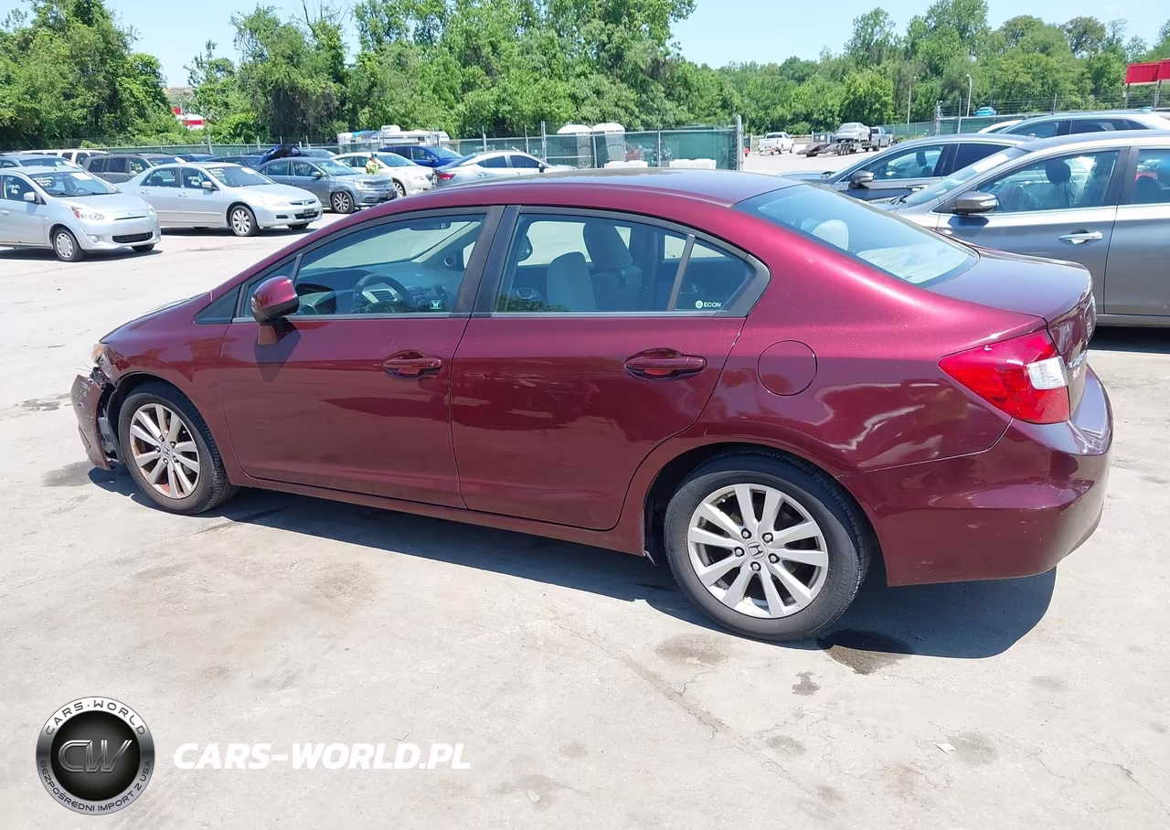 2012 Honda Civic Ex VIN:2HGFB2F87CH509016 - 14