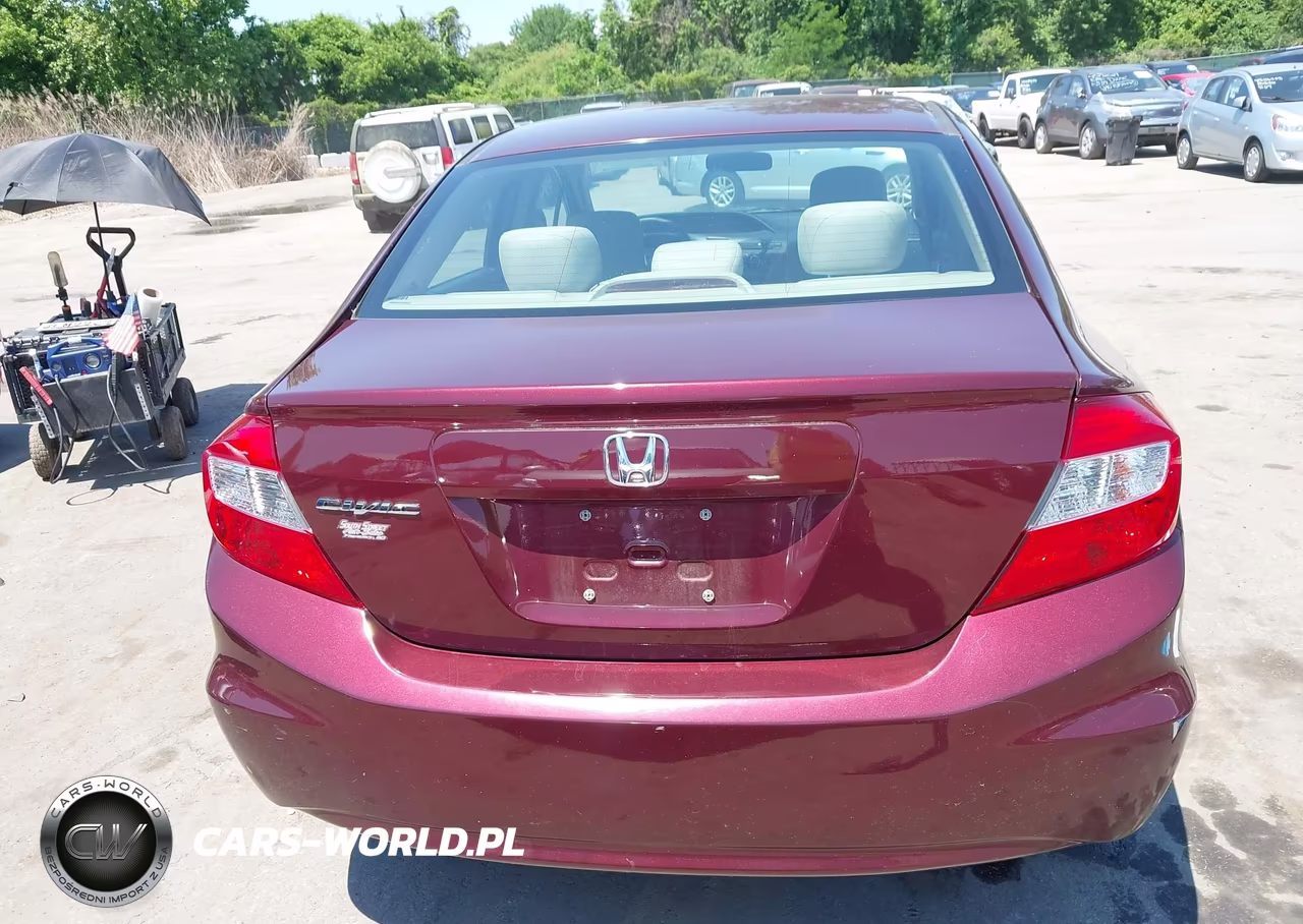 2012 Honda Civic Ex VIN:2HGFB2F87CH509016 - 16