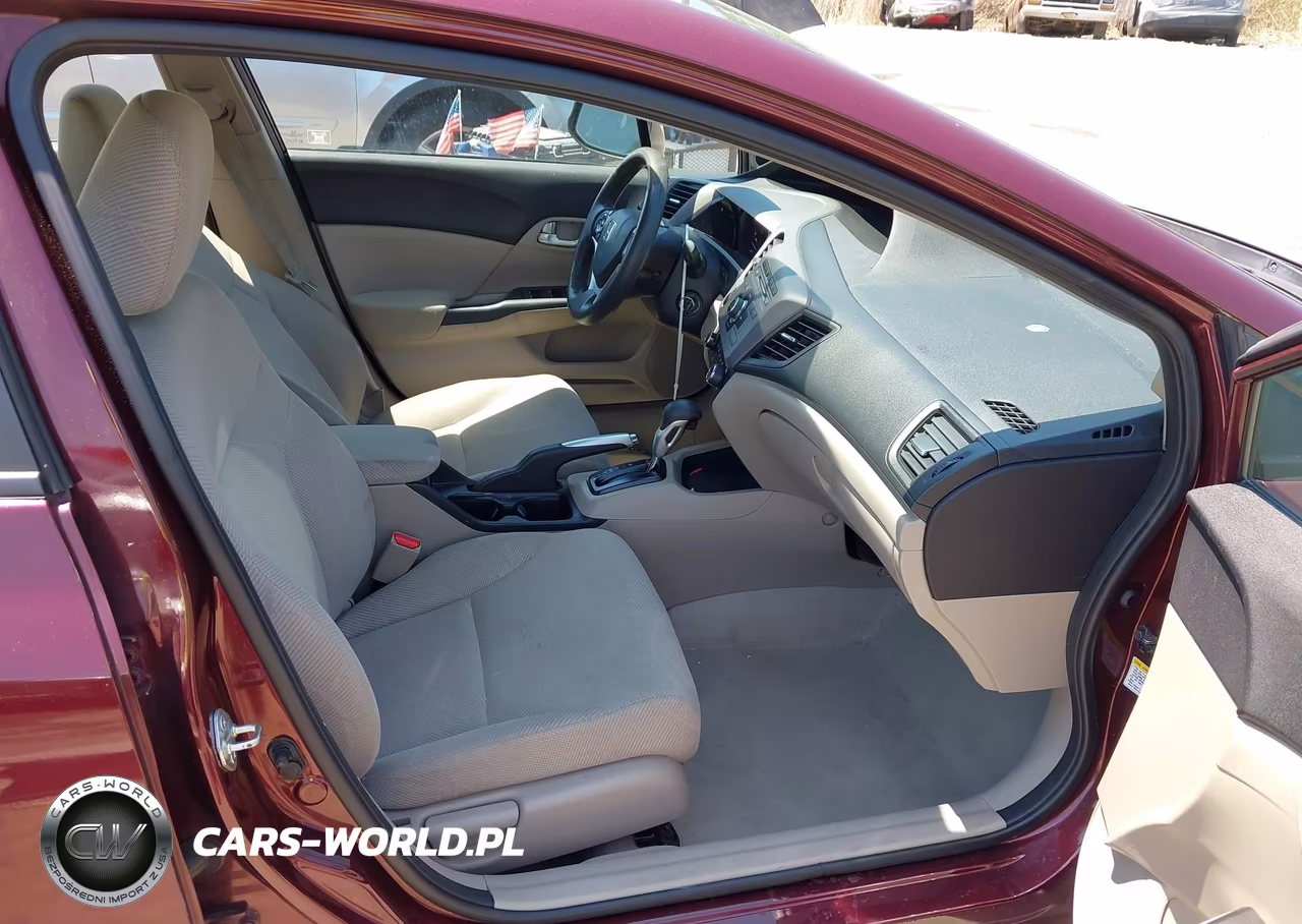 2012 Honda Civic Ex VIN:2HGFB2F87CH509016 - 5