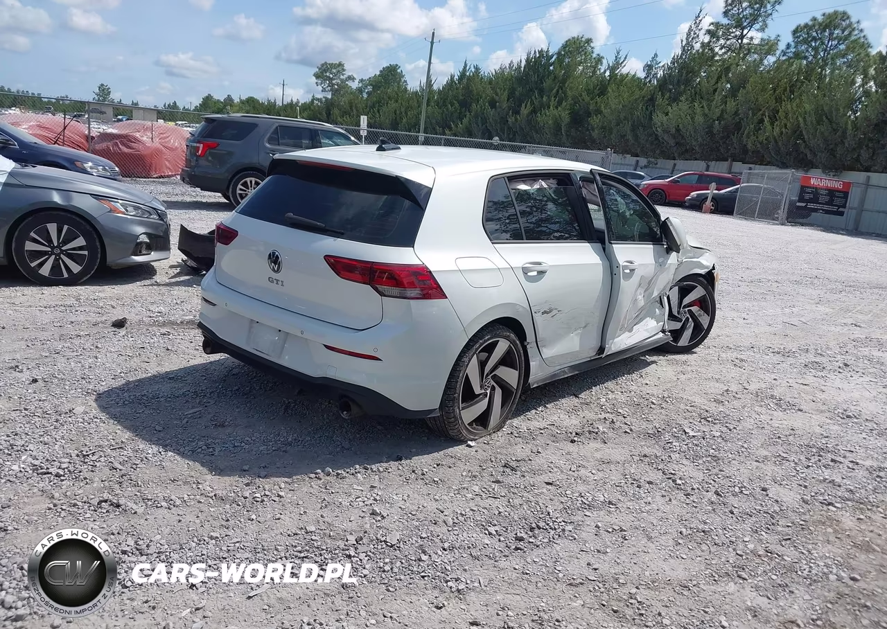2022 Volkswagen Golf Gti 2.0T S VIN:WVWG87CD9NW162311 - 4