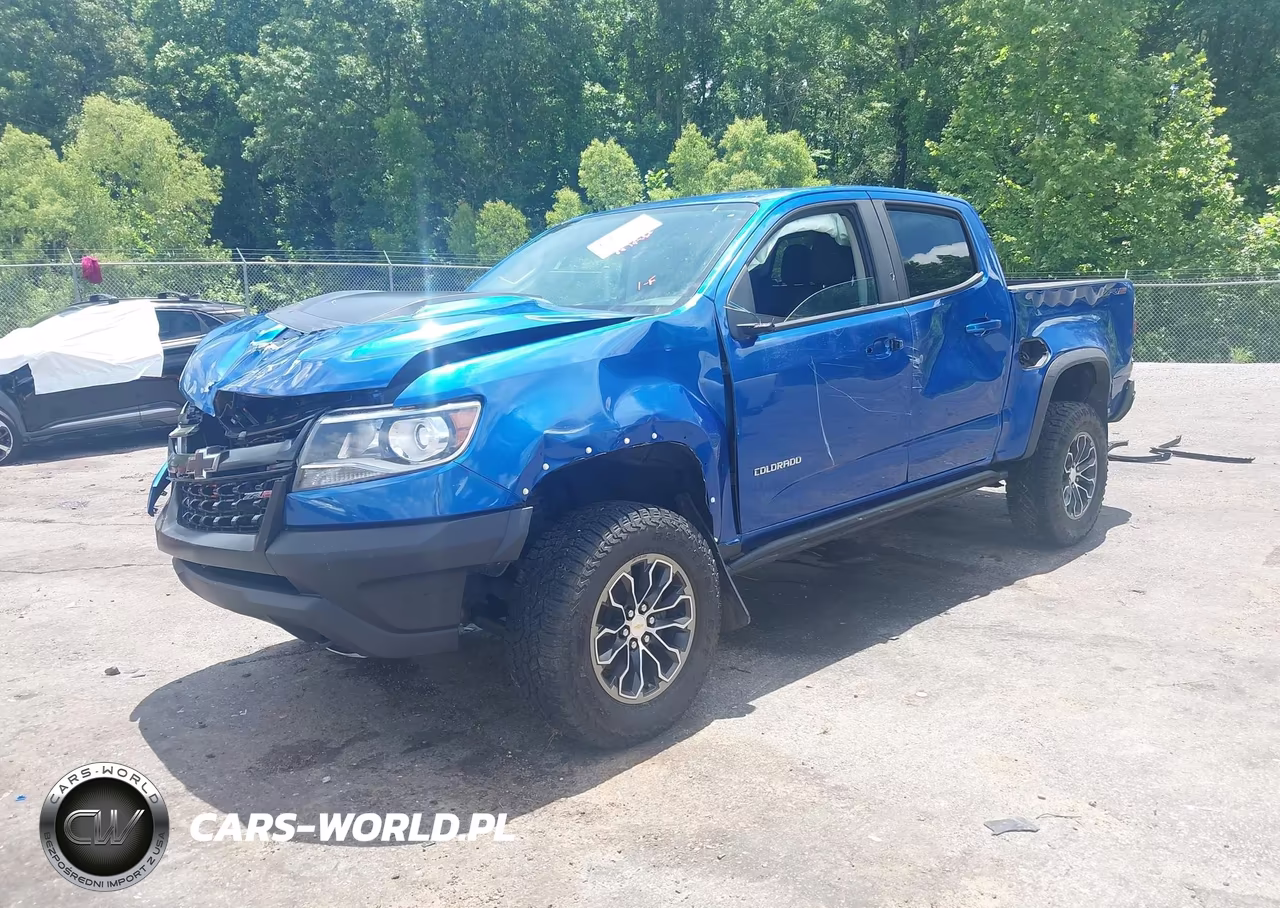 2019 Chevrolet Colorado Zr2 VIN:1GCGTEEN0K1118277 - 2