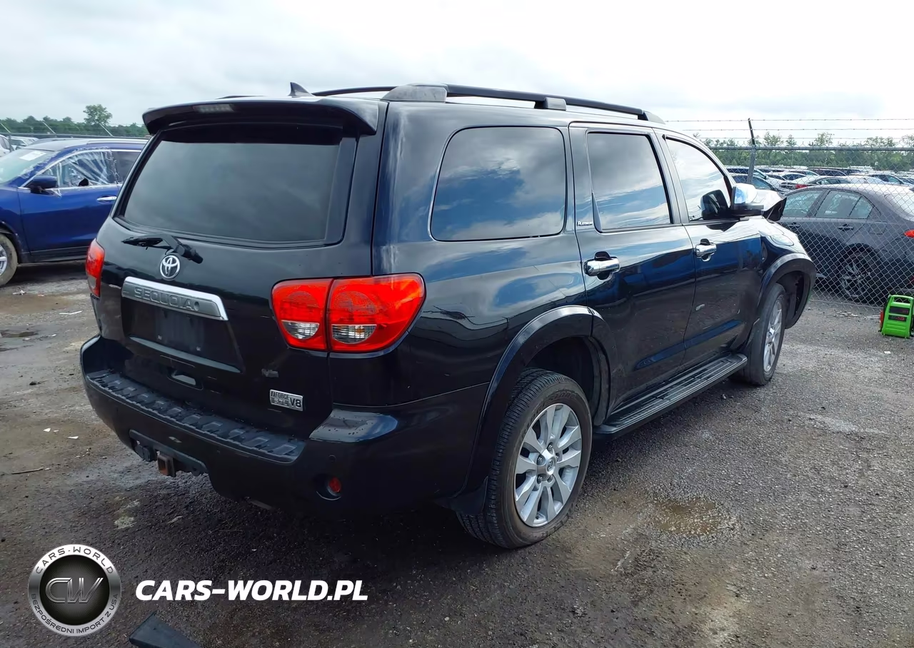 2015 Toyota Sequoia Platinum 5.7L V8 VIN:5TDYY5G15FS059316 - 4