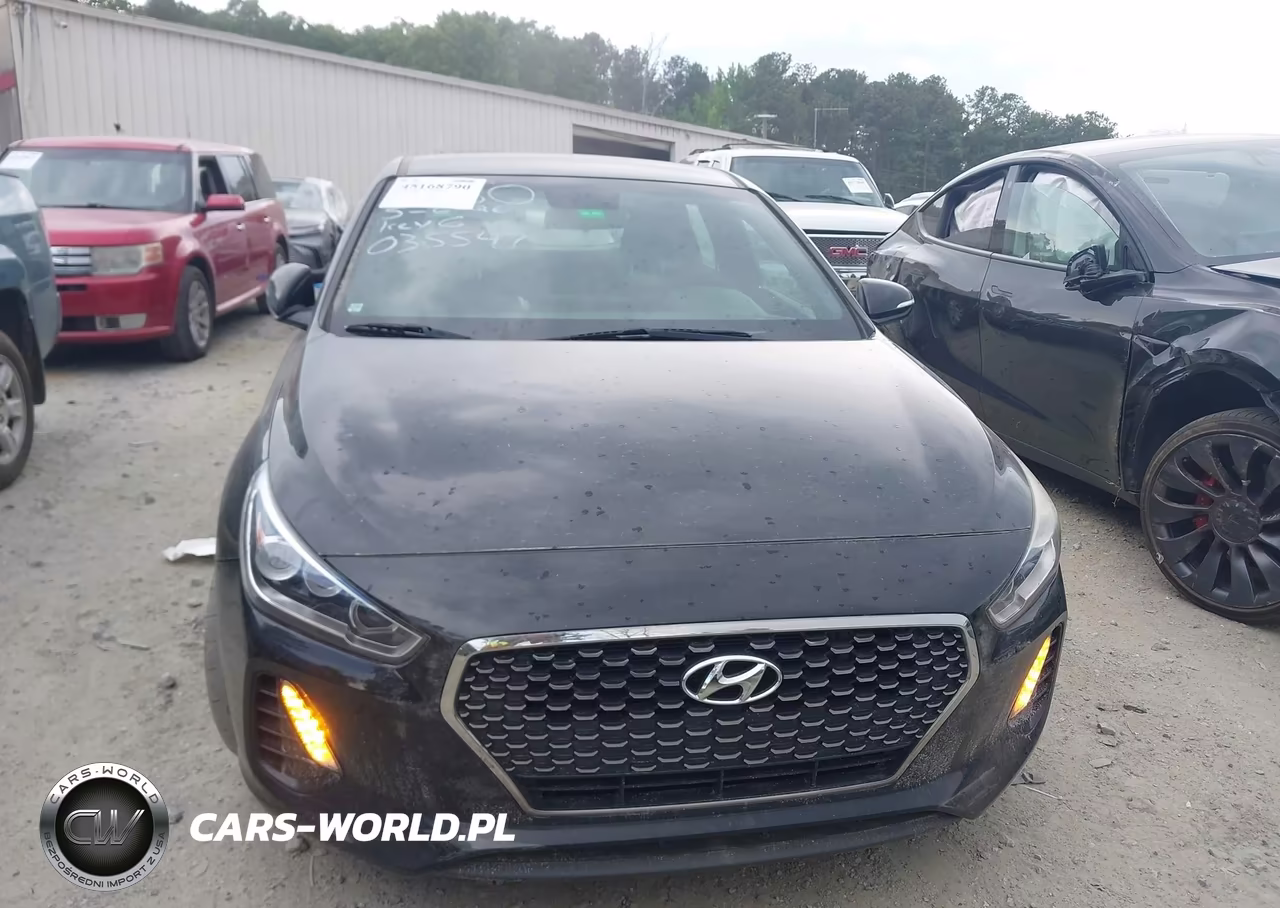 2018 Hyundai Elantra Gt Sport VIN:KMHH55LC3JU035547 - 12