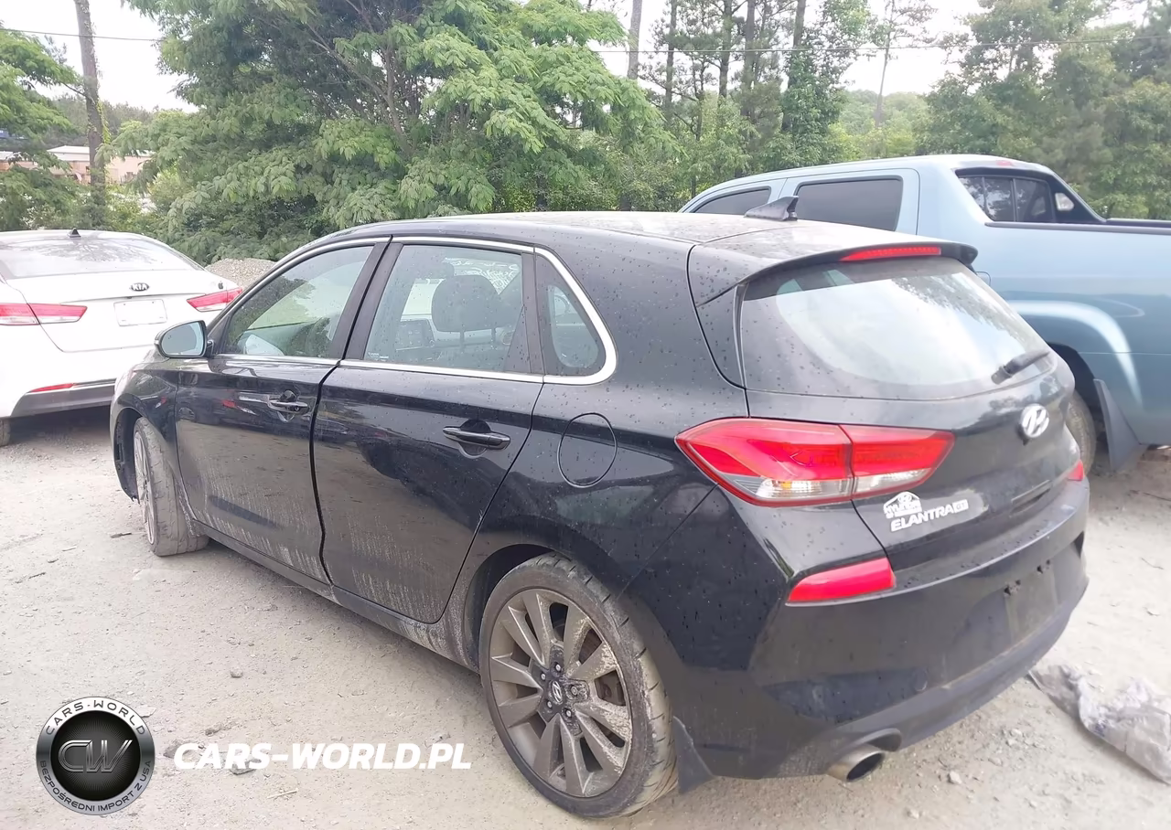 2018 Hyundai Elantra Gt Sport VIN:KMHH55LC3JU035547 - 14