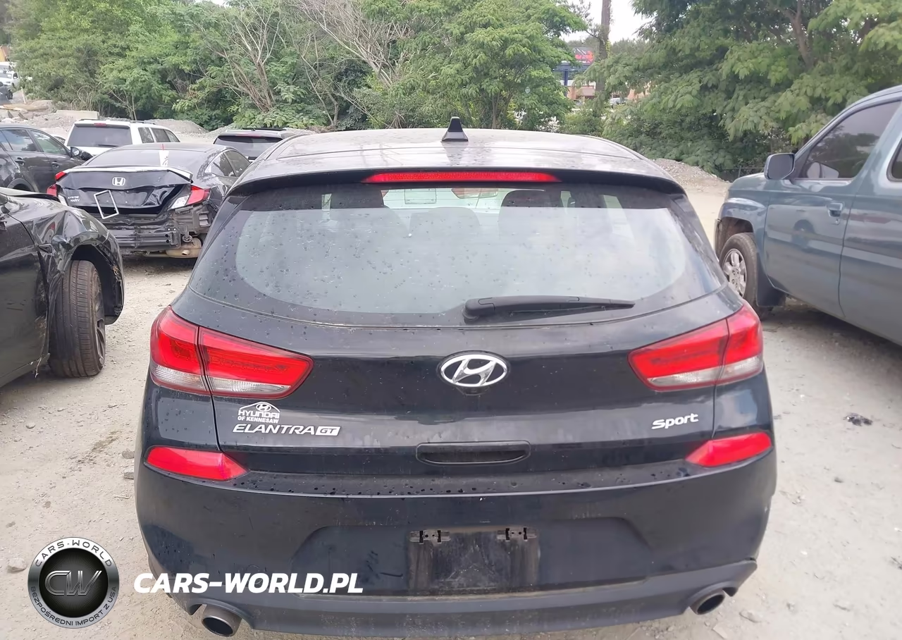 2018 Hyundai Elantra Gt Sport VIN:KMHH55LC3JU035547 - 16