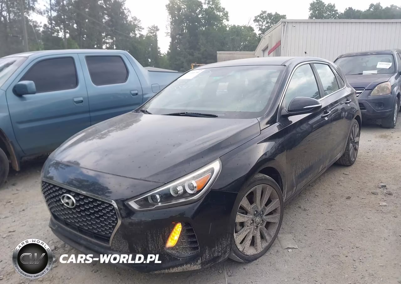 2018 Hyundai Elantra Gt Sport VIN:KMHH55LC3JU035547 - 2