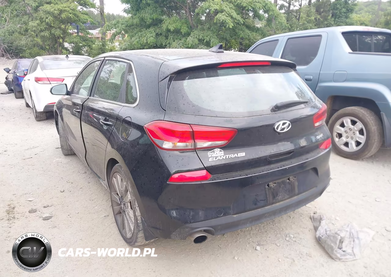 2018 Hyundai Elantra Gt Sport VIN:KMHH55LC3JU035547 - 3