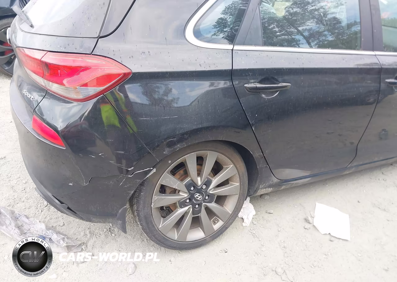 2018 Hyundai Elantra Gt Sport VIN:KMHH55LC3JU035547 - 6