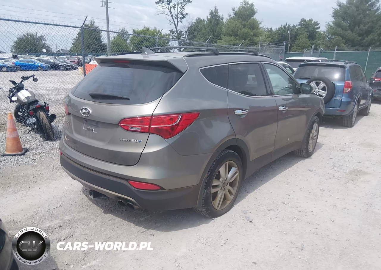 2013 Hyundai Santa Fe Sport 2.0T VIN:5XYZU3LA0DG105008 - 4