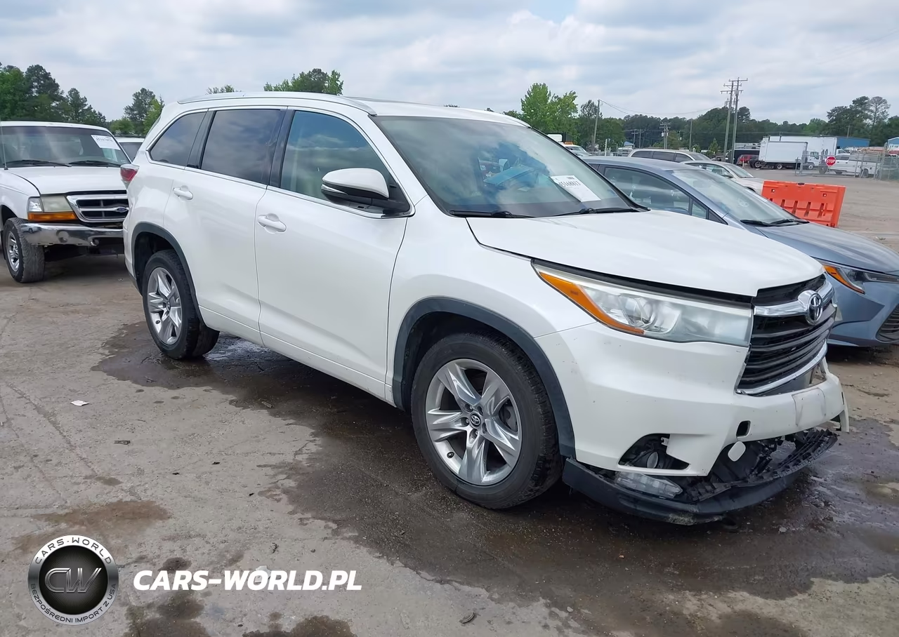 2016 Toyota Highlander Limited V6 – zdjęcie 1 z 16