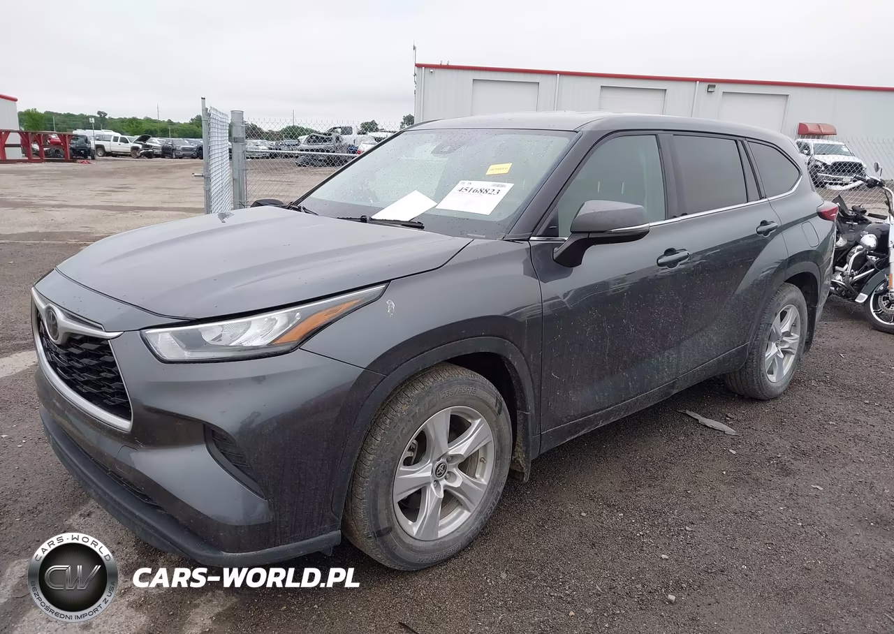 2020 Toyota Highlander L VIN:5TDCZRBH4LS052274 - 2