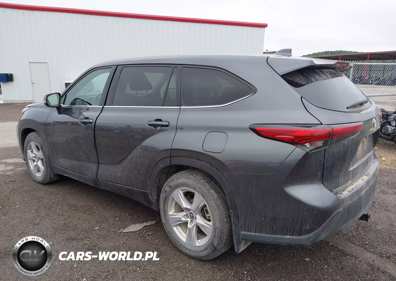 2020 Toyota Highlander L VIN:5TDCZRBH4LS052274 - 3