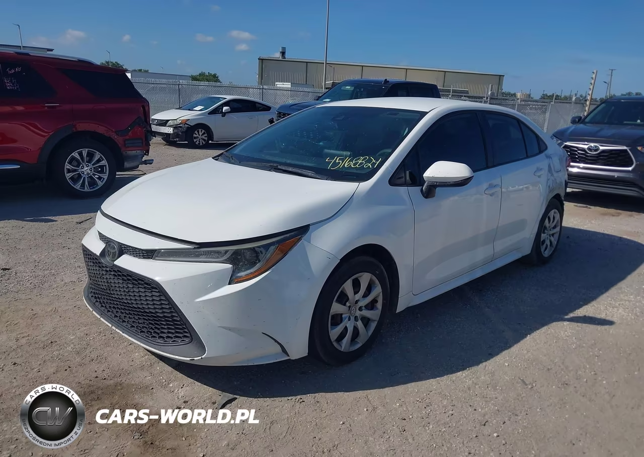 2021 Toyota Corolla Le VIN:5YFEPMAE8MP200557 - 2