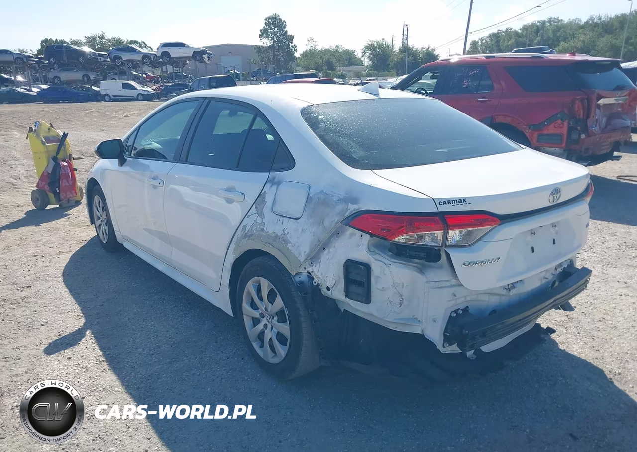 2021 Toyota Corolla Le VIN:5YFEPMAE8MP200557 - 3