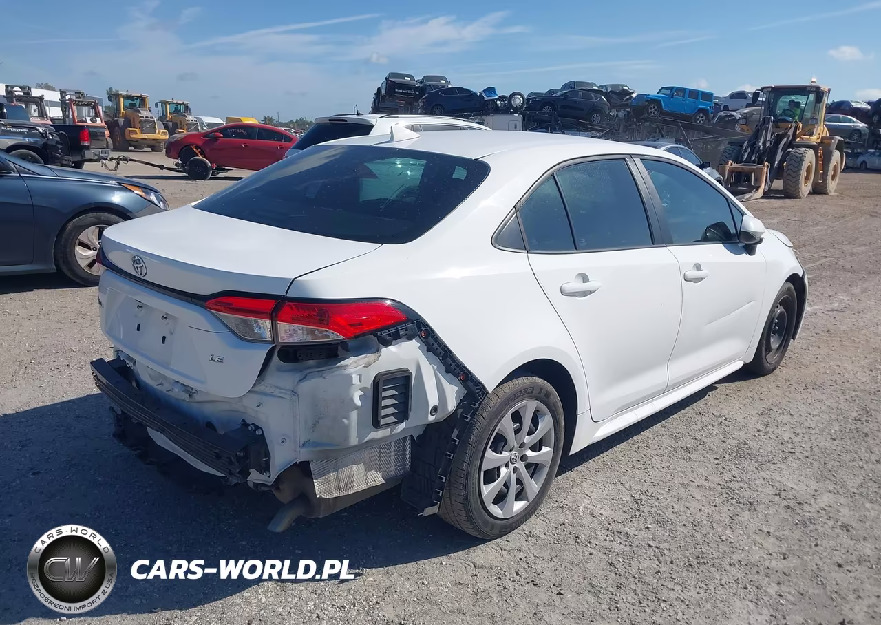 2021 Toyota Corolla Le VIN:5YFEPMAE8MP200557 - 4