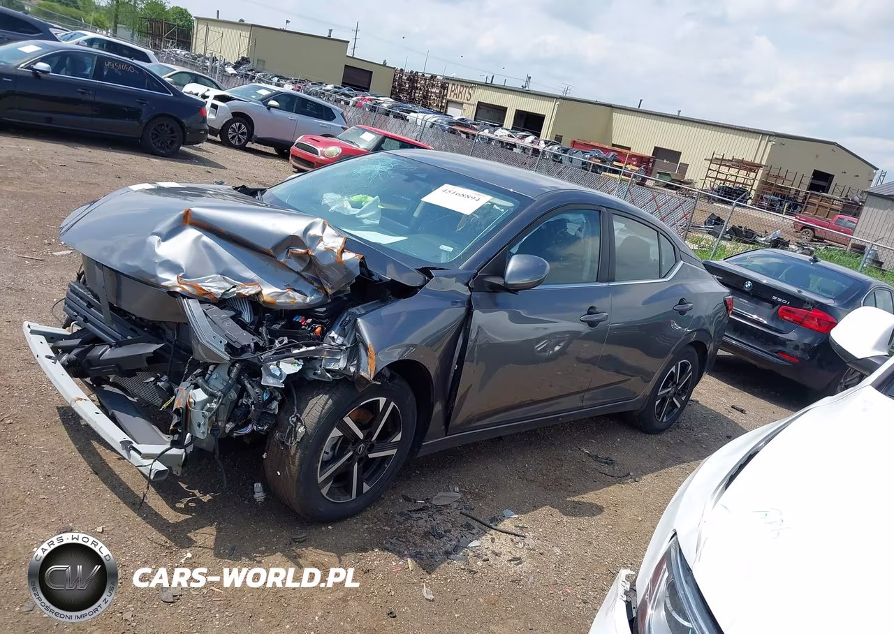 2025 Nissan Sentra Sv VIN:3N1AB8CV2SY327600 - 14