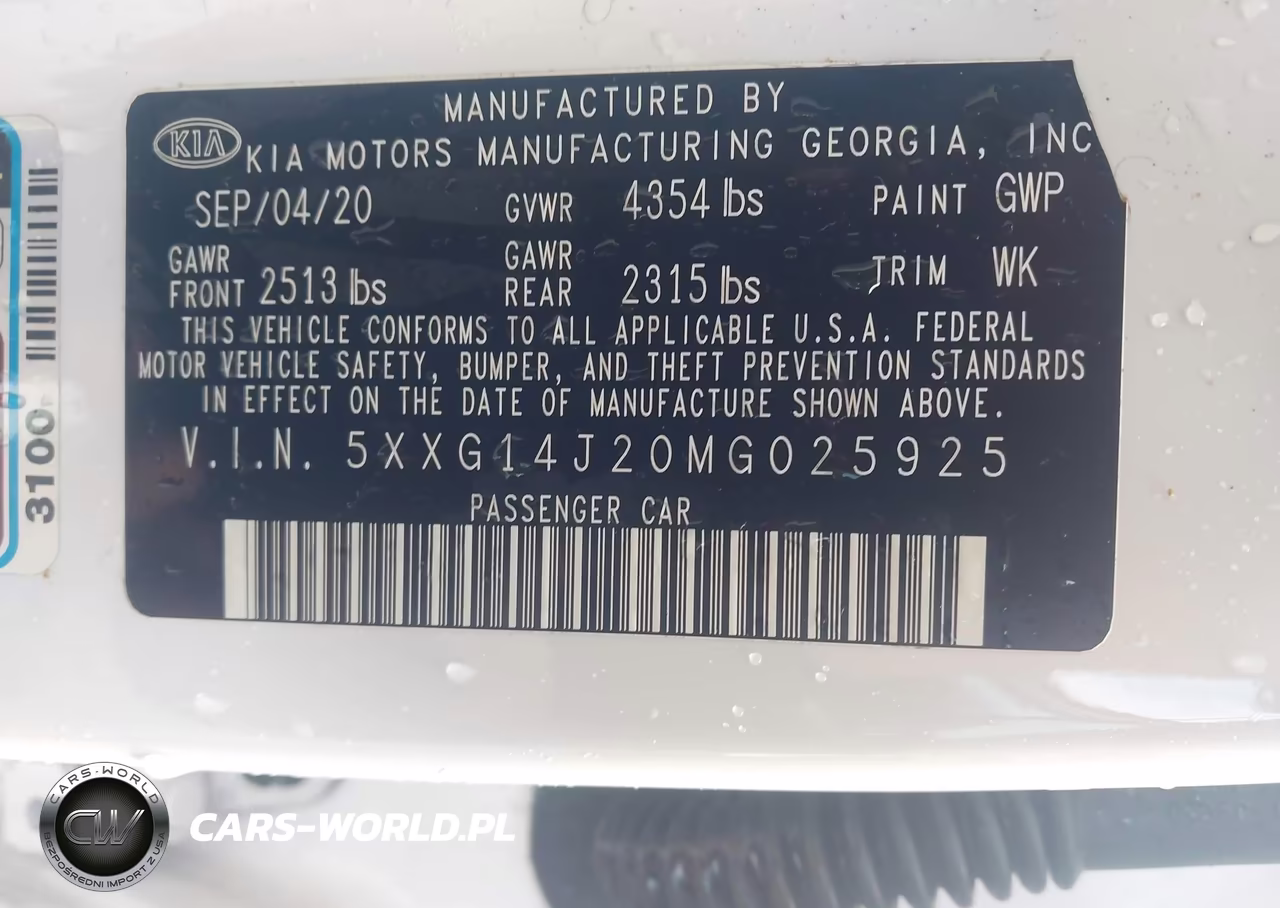 2021 Kia K5 Lxs VIN:5XXG14J20MG025925 - 9