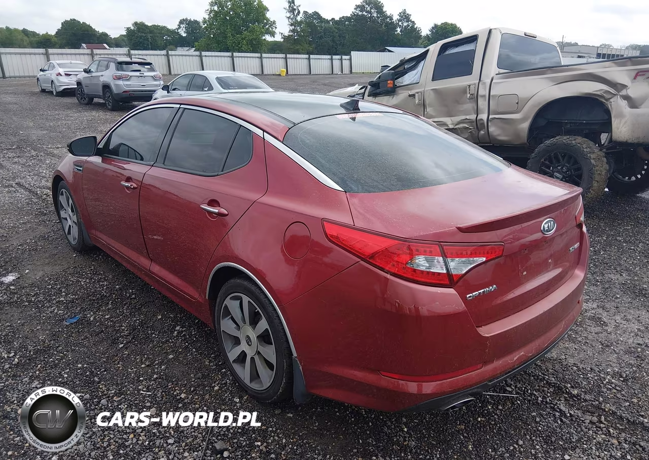2012 Kia Optima Sx VIN:5XXGR4A60CG010352 - 3