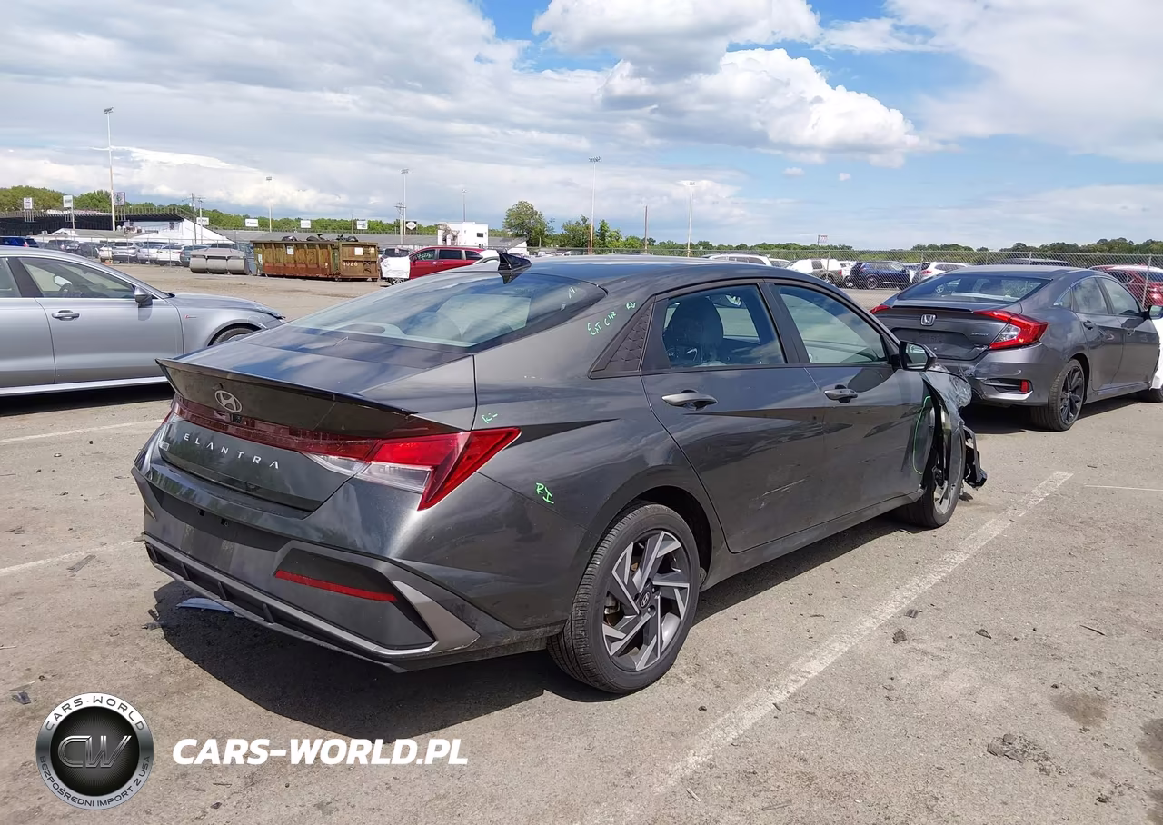 2025 Hyundai Elantra Sel Sport VIN:KMHLM4DG0SU034866 - 4