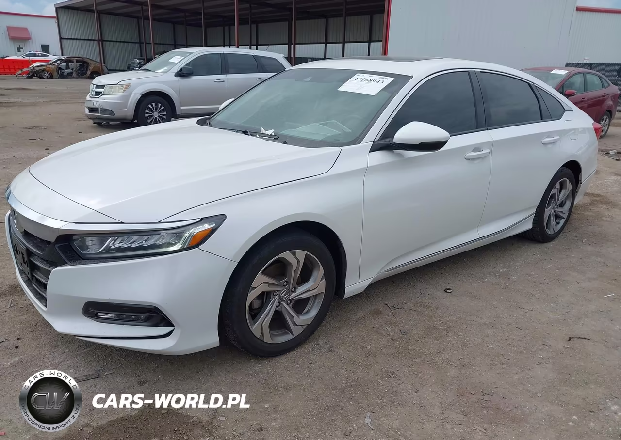 2018 Honda Accord Ex-L VIN:1HGCV1F50JA095017 - 2