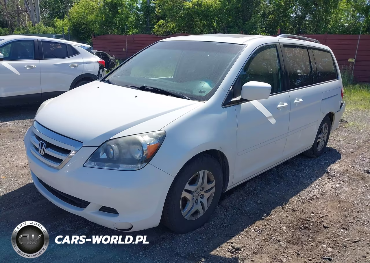 2007 Honda Odyssey Ex-L VIN:5FNRL387X7B454396 - 2