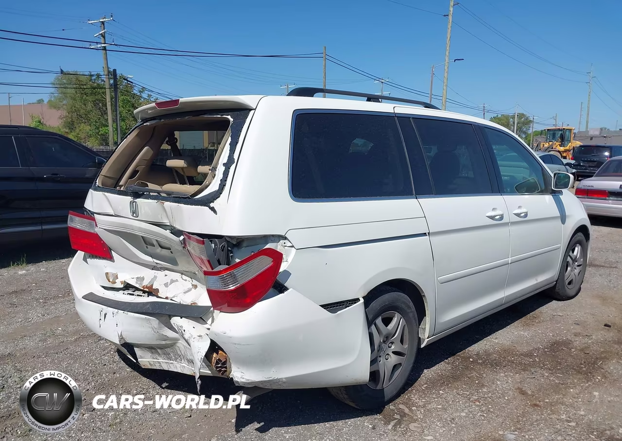 2007 Honda Odyssey Ex-L VIN:5FNRL387X7B454396 - 4