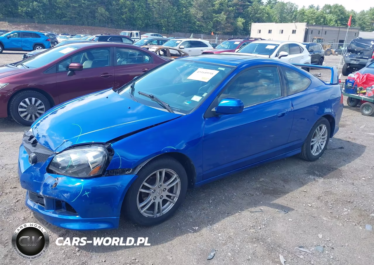 2005 Acura Rsx VIN:JH4DC548X5S007943 - 2