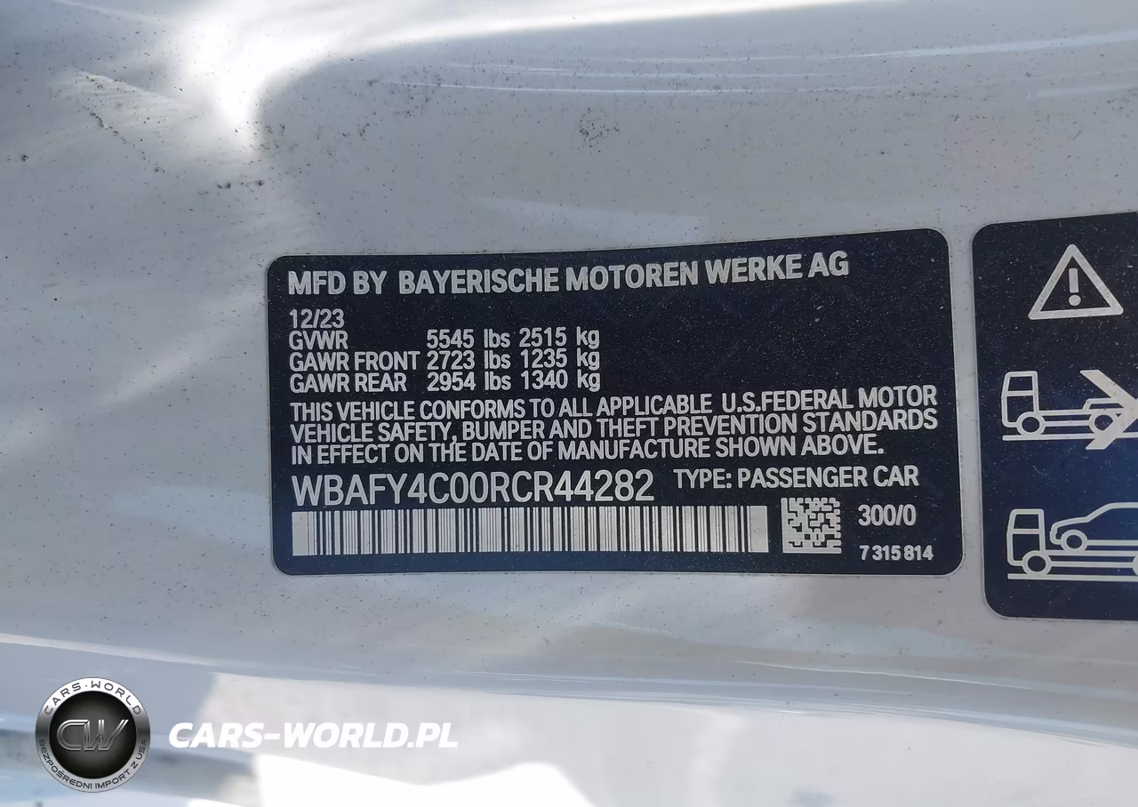 2024 BMW M850I xDrive VIN:WBAFY4C00RCR44282 - 9