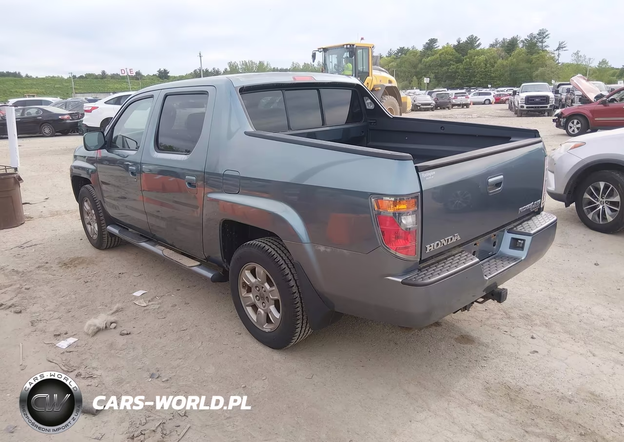 2008 Honda Ridgeline Rtx VIN:2HJYK16318H503074 - 3