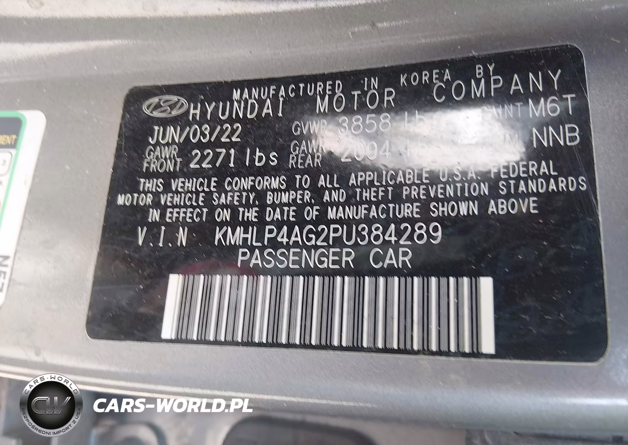 2023 Hyundai Elantra Limited VIN:KMHLP4AG2PU384289 - 9