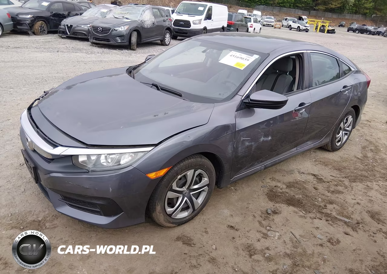 2017 Honda Civic Lx VIN:19XFC2F56HE219631 - 2
