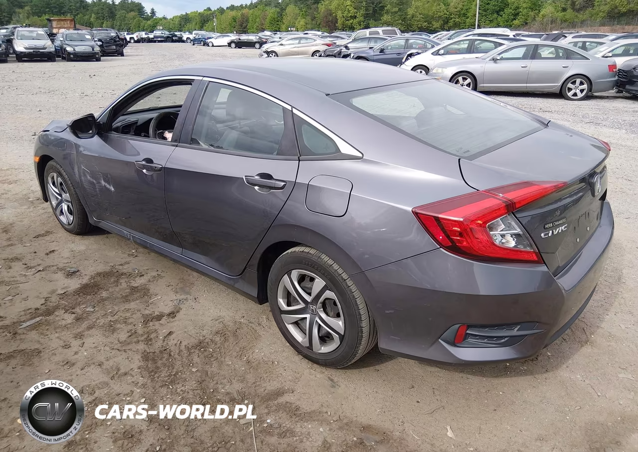 2017 Honda Civic Lx VIN:19XFC2F56HE219631 - 3