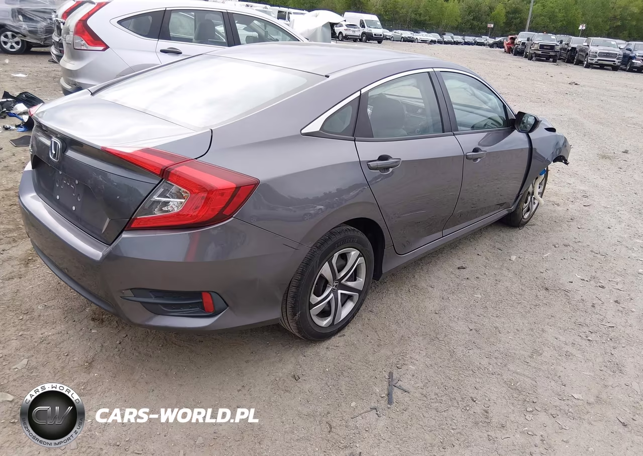 2017 Honda Civic Lx VIN:19XFC2F56HE219631 - 4