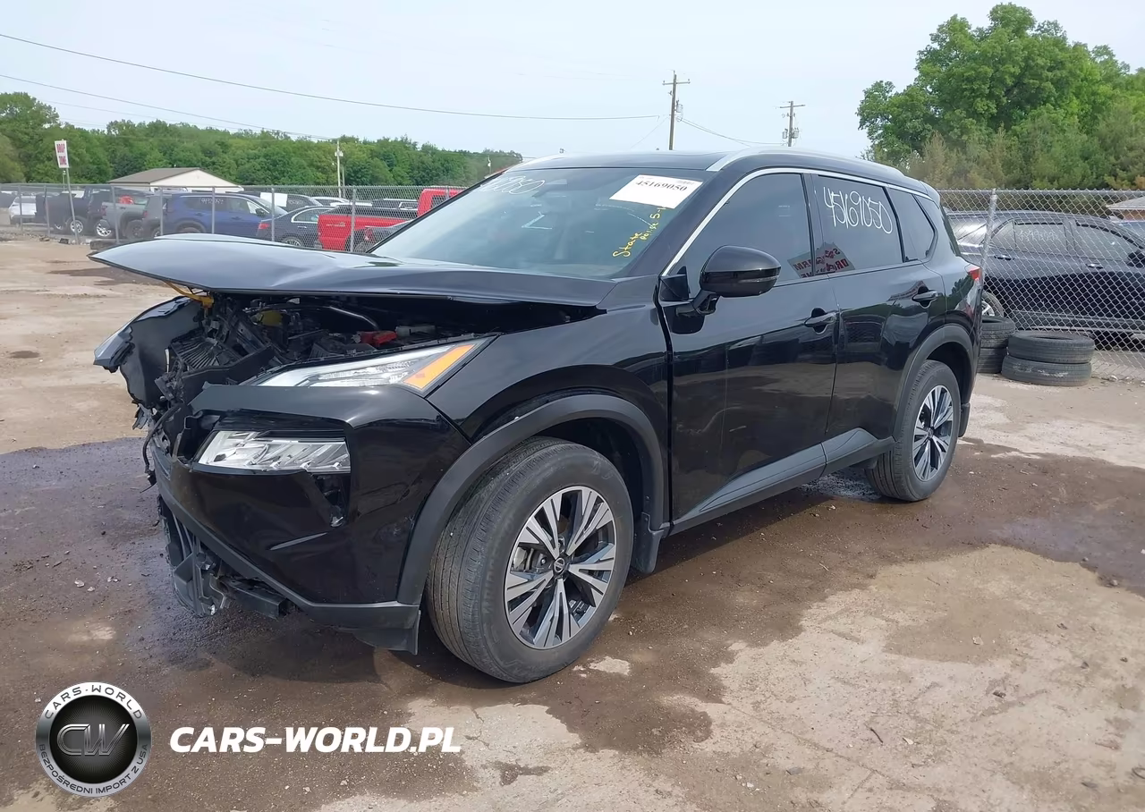 2021 Nissan Rogue Sv Intelligent Awd VIN:JN8AT3BBXMW234908 - 2