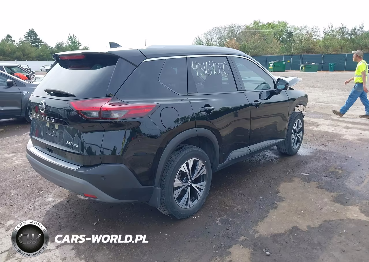 2021 Nissan Rogue Sv Intelligent Awd VIN:JN8AT3BBXMW234908 - 4