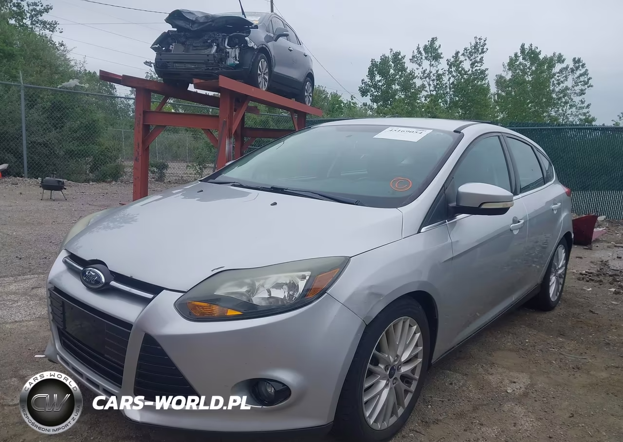 2014 Ford Focus Titanium VIN:1FADP3N22EL263272 - 2