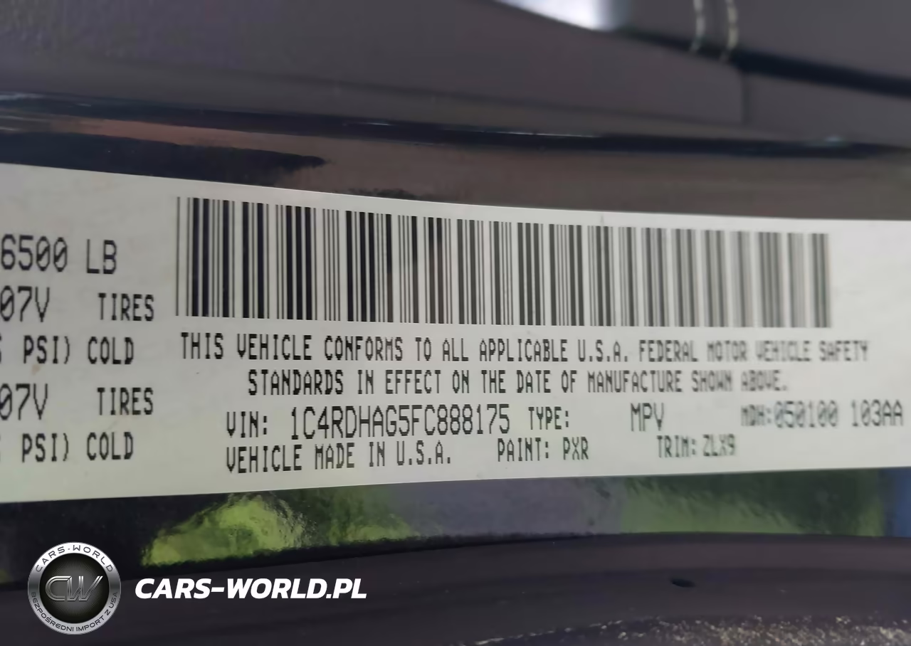 2015 Dodge Durango Sxt VIN:1C4RDHAG5FC888175 - 9