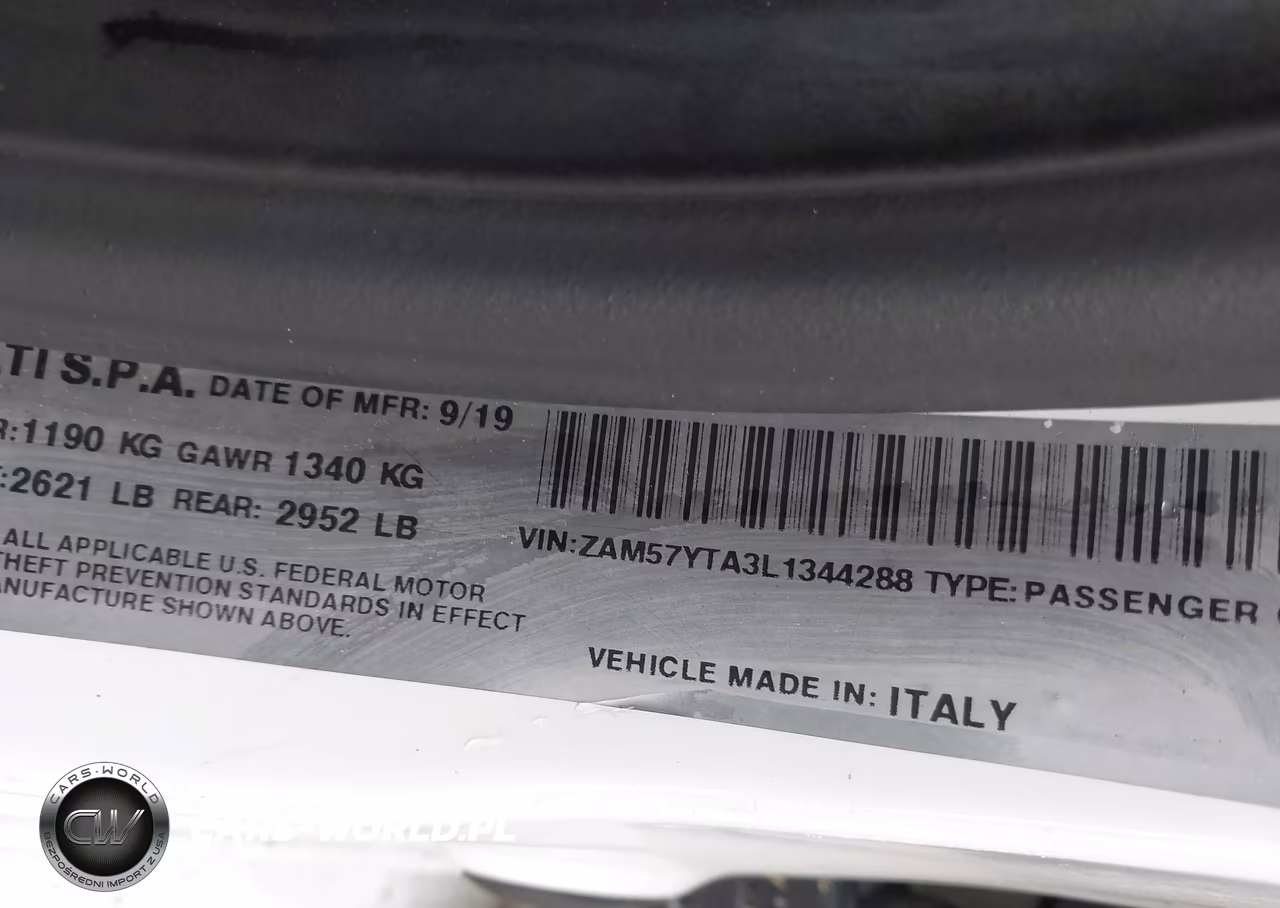 2020 Maserati Ghibli S Q4 VIN:ZAM57YTA3L1344288 - 9