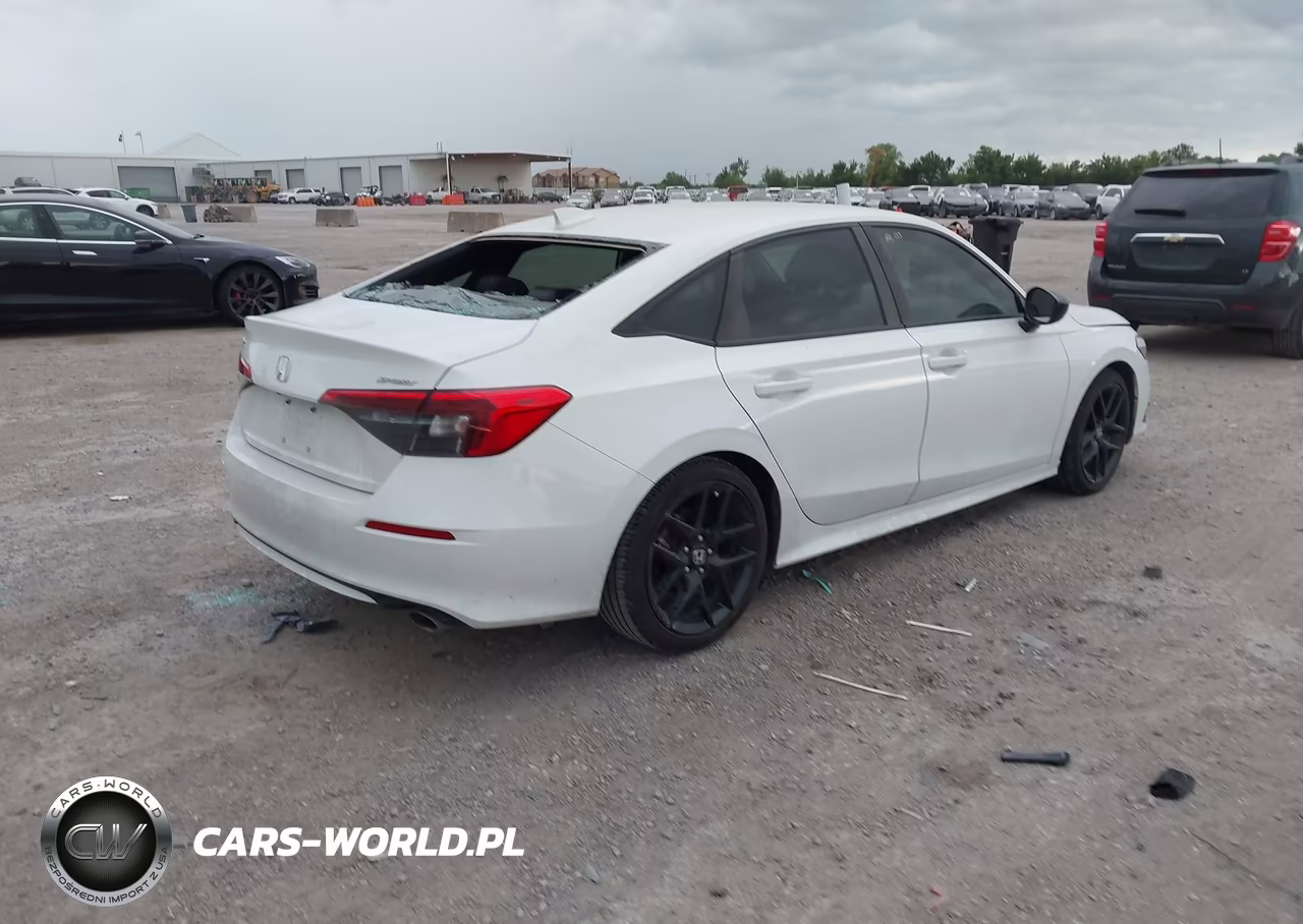 2022 Honda Civic Sport VIN:2HGFE2F56NH569062 - 4