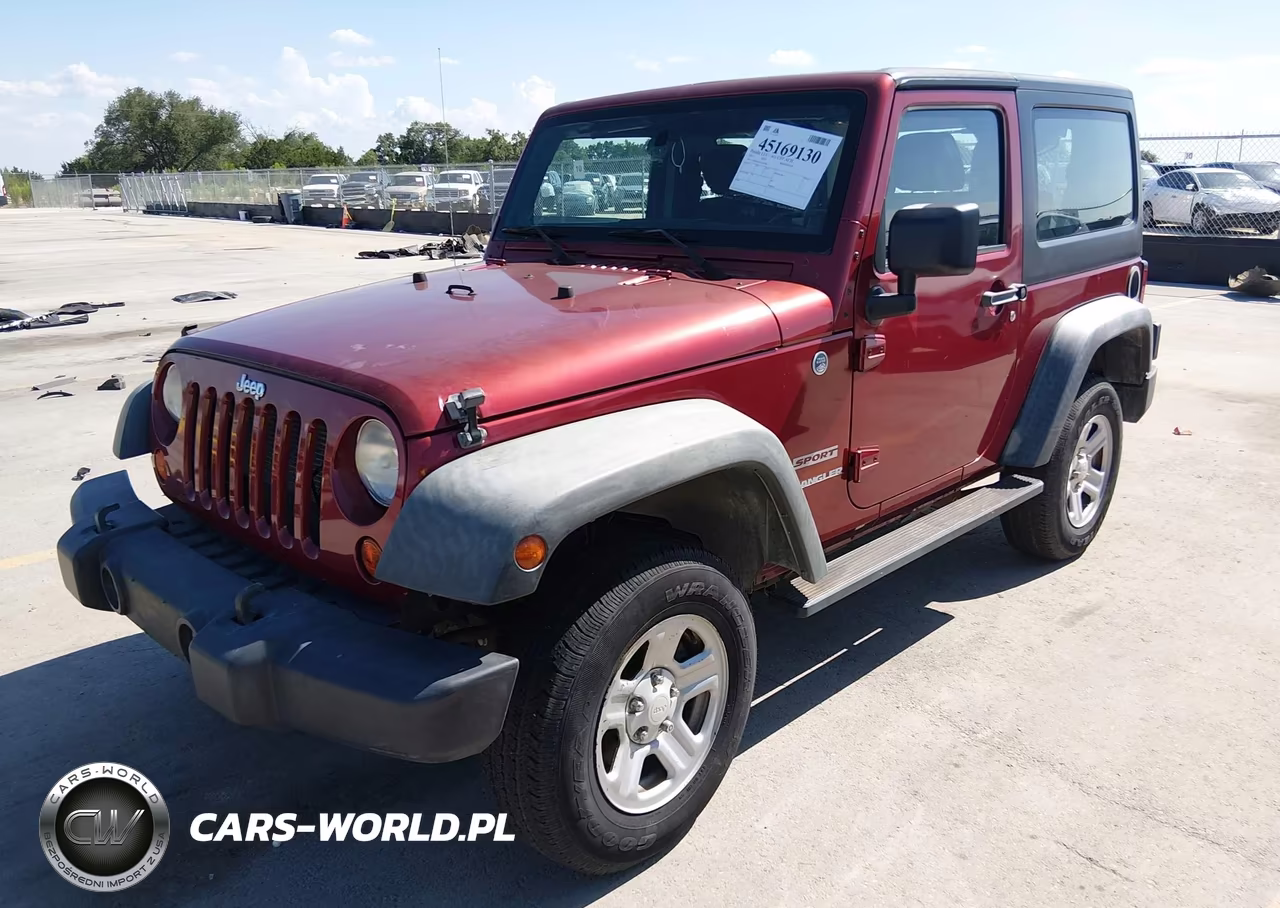 2012 Jeep Wrangler Sport VIN:1C4AJWAG1CL112695 - 2