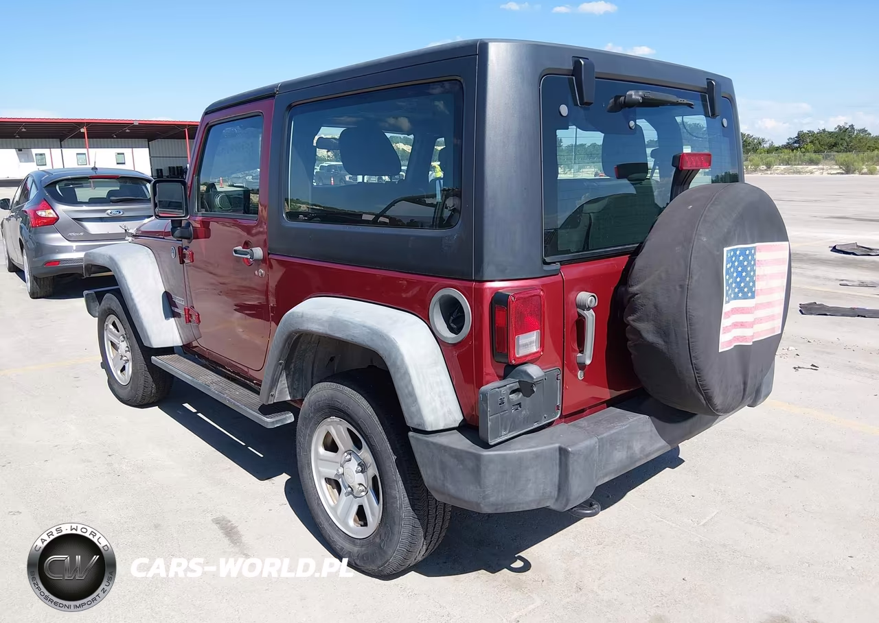 2012 Jeep Wrangler Sport VIN:1C4AJWAG1CL112695 - 3