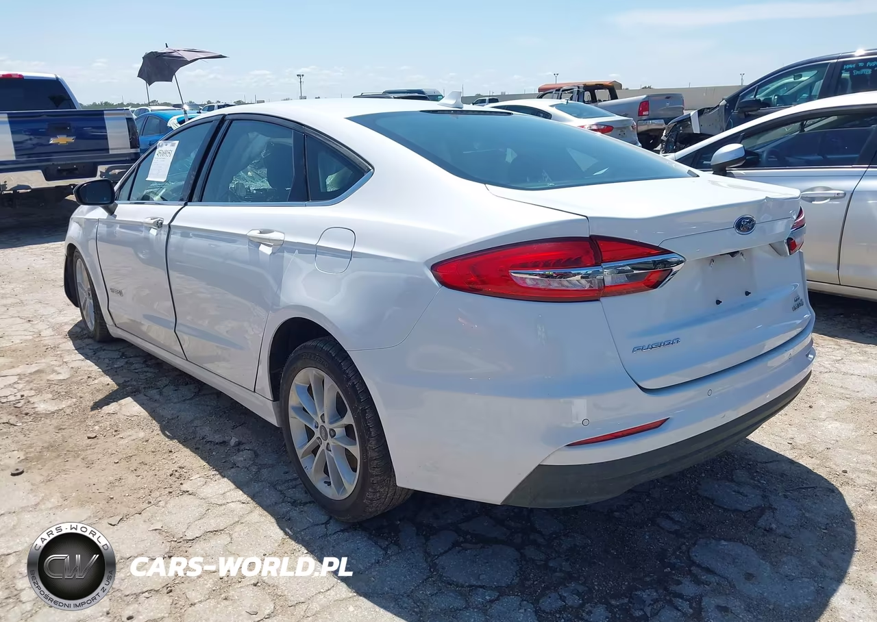 2019 Ford Fusion Hybrid Se VIN:3FA6P0LU5KR188253 - 3