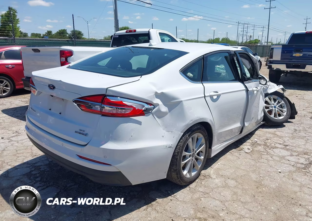 2019 Ford Fusion Hybrid Se VIN:3FA6P0LU5KR188253 - 4