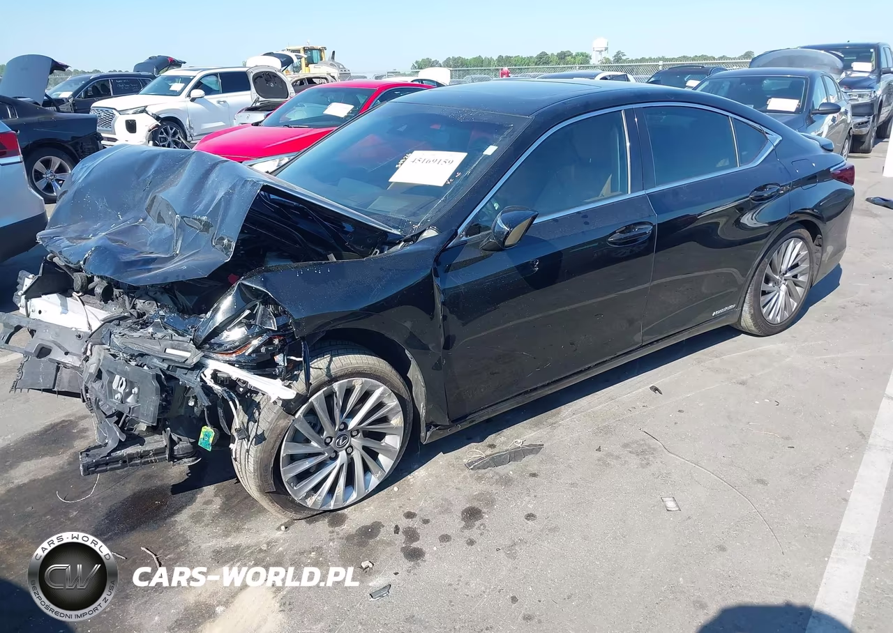 2020 Lexus Es 300H Ultra Luxury VIN:58AF21B1XLU008219 - 2