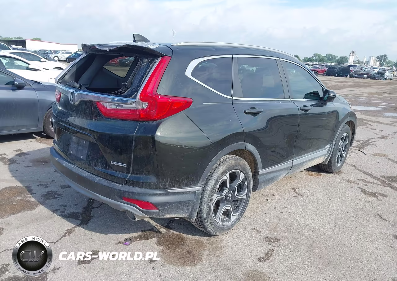 2019 Honda Cr-V Touring VIN:5J6RW1H91KL002351 - 4