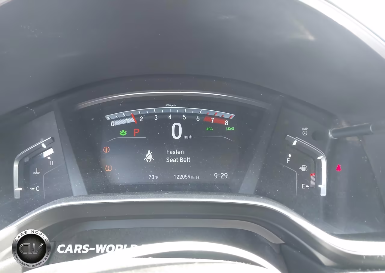 2019 Honda Cr-V Touring VIN:5J6RW1H91KL002351 - 7